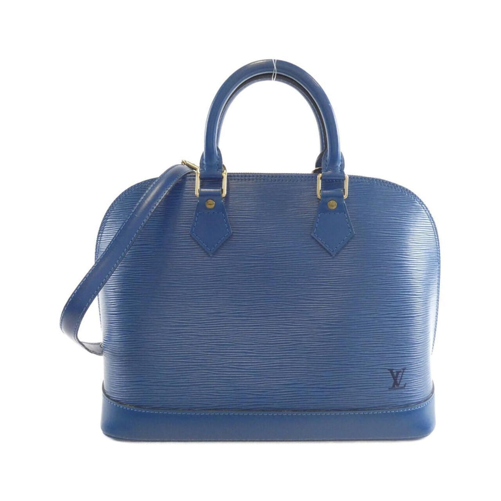 Louis Vuitton Blue Leather Handbag (Pre-Owned)