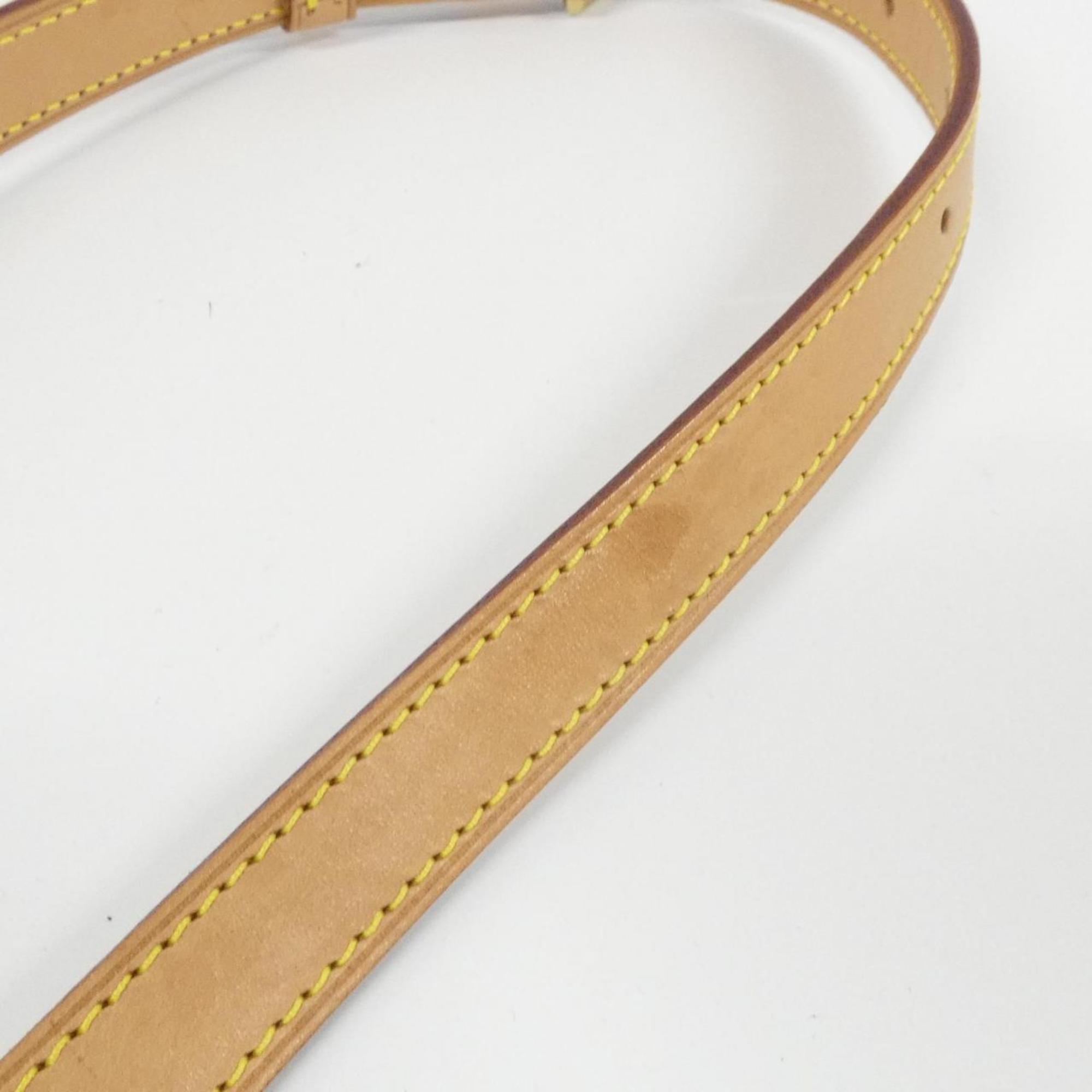 Louis Vuitton Marron Coated Canvas Shoulder Bag (Pre-Owned)