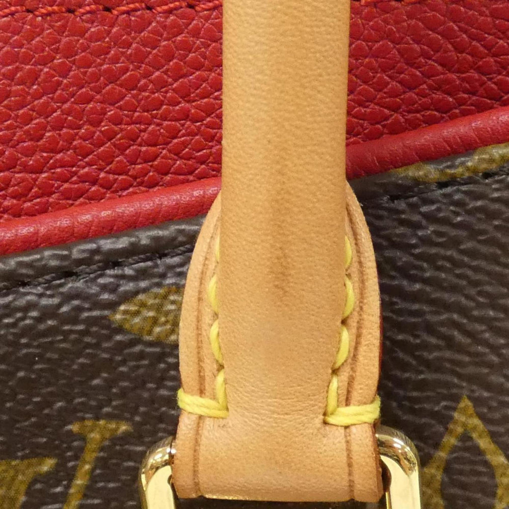 Louis Vuitton Cerise Marron Coated Canvas Handbag (Pre-Owned)