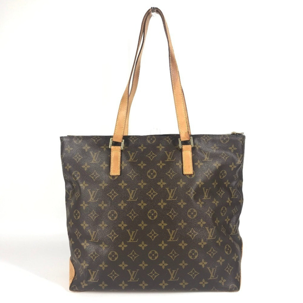 Louis Vuitton Brown Monogram Canvas Shoulder Bag Tote Bag (Pre-Owned)