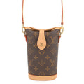 Louis Vuitton Brown Monogram Monogram Pouch Shoulder Bag (Pre-Owned)