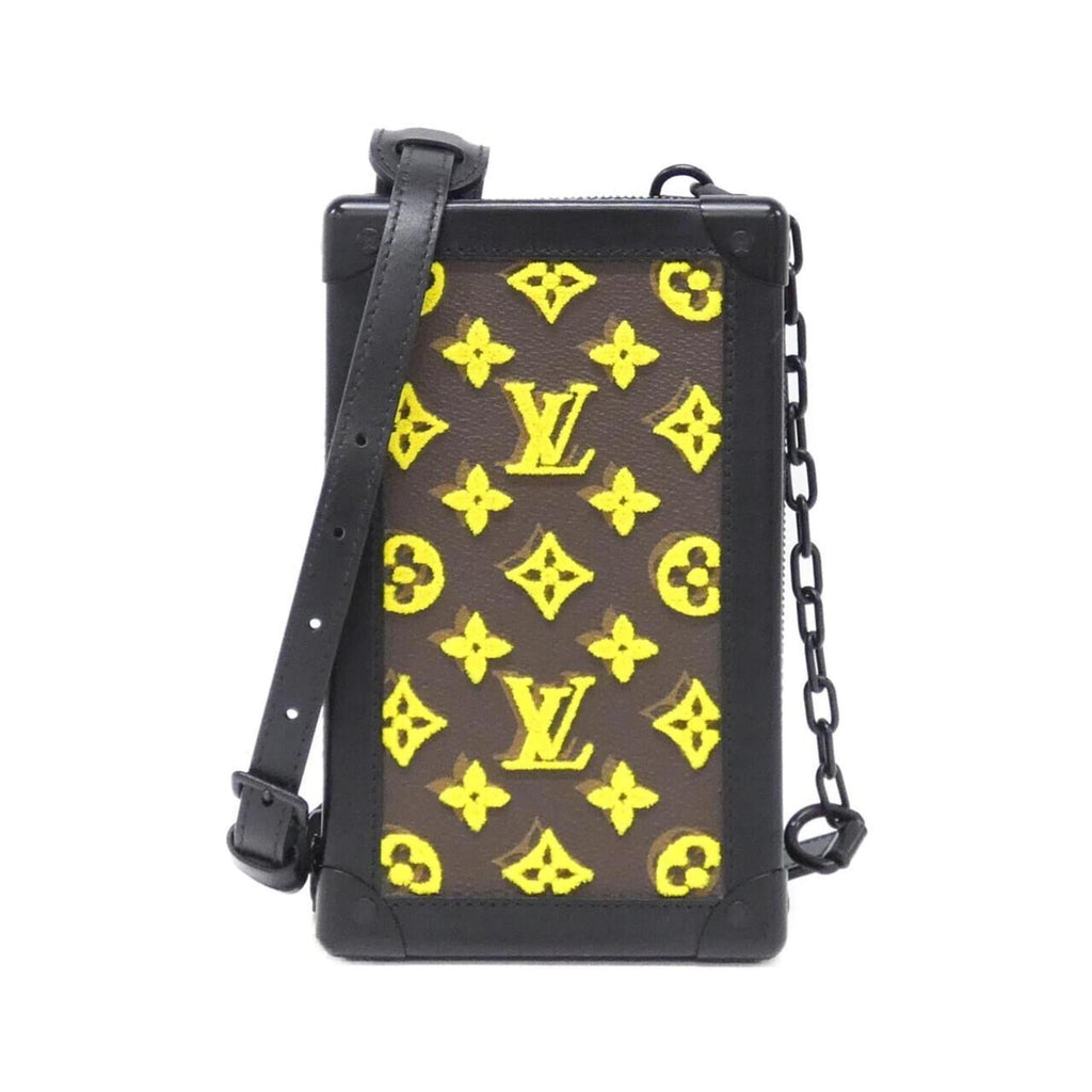 Louis Vuitton Jaune Marron Coated Canvas Shoulder Bag (Pre-Owned)