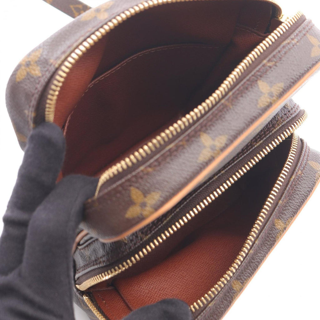 Louis Vuitton Brown Coated Canvas Pvc Leather Shoulder Bag (Pre-Owned)