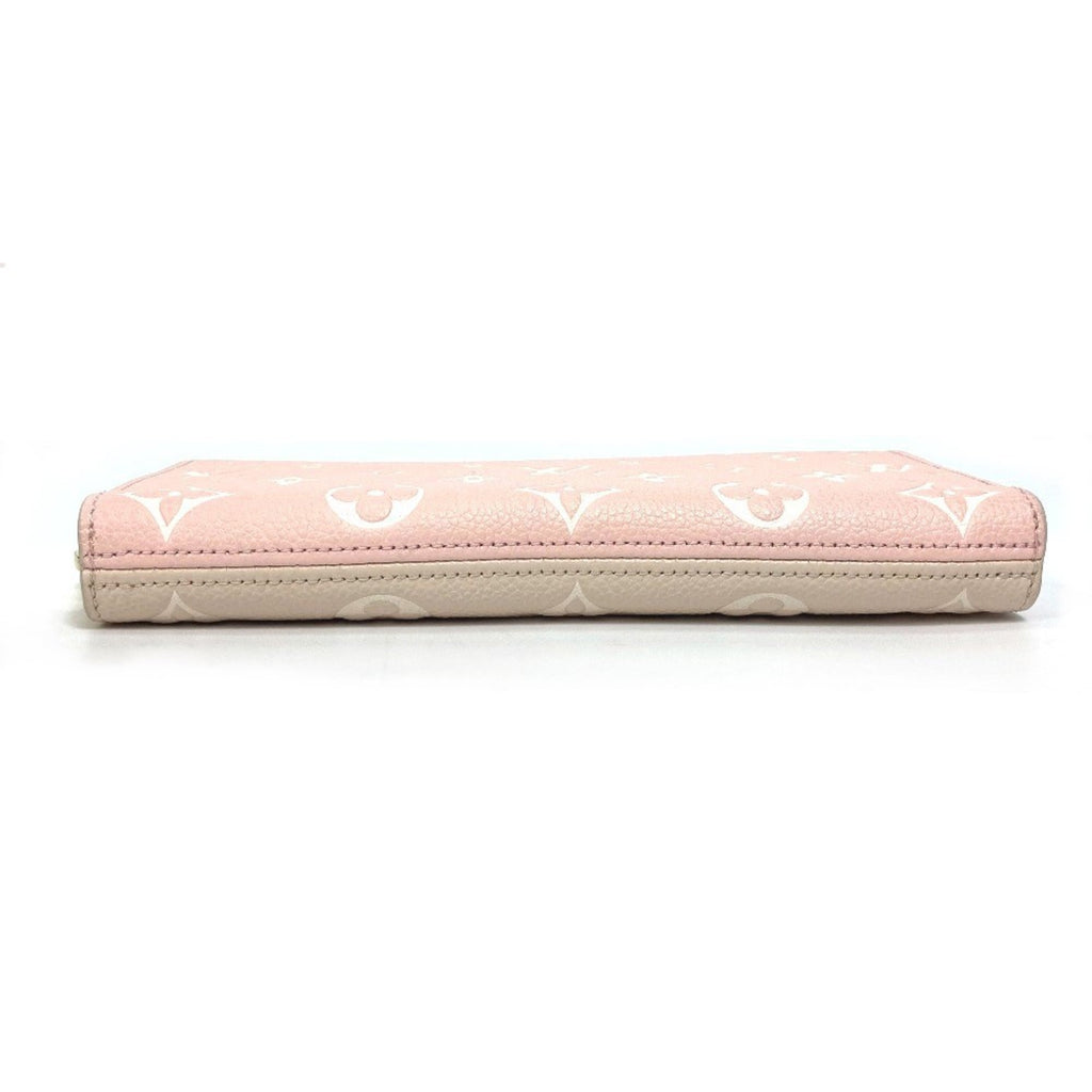 Louis Vuitton Monogram Empreinte Beige Pink Monogram Empreinte Long Wallet (Bi-Fold) (Pre-Owned)