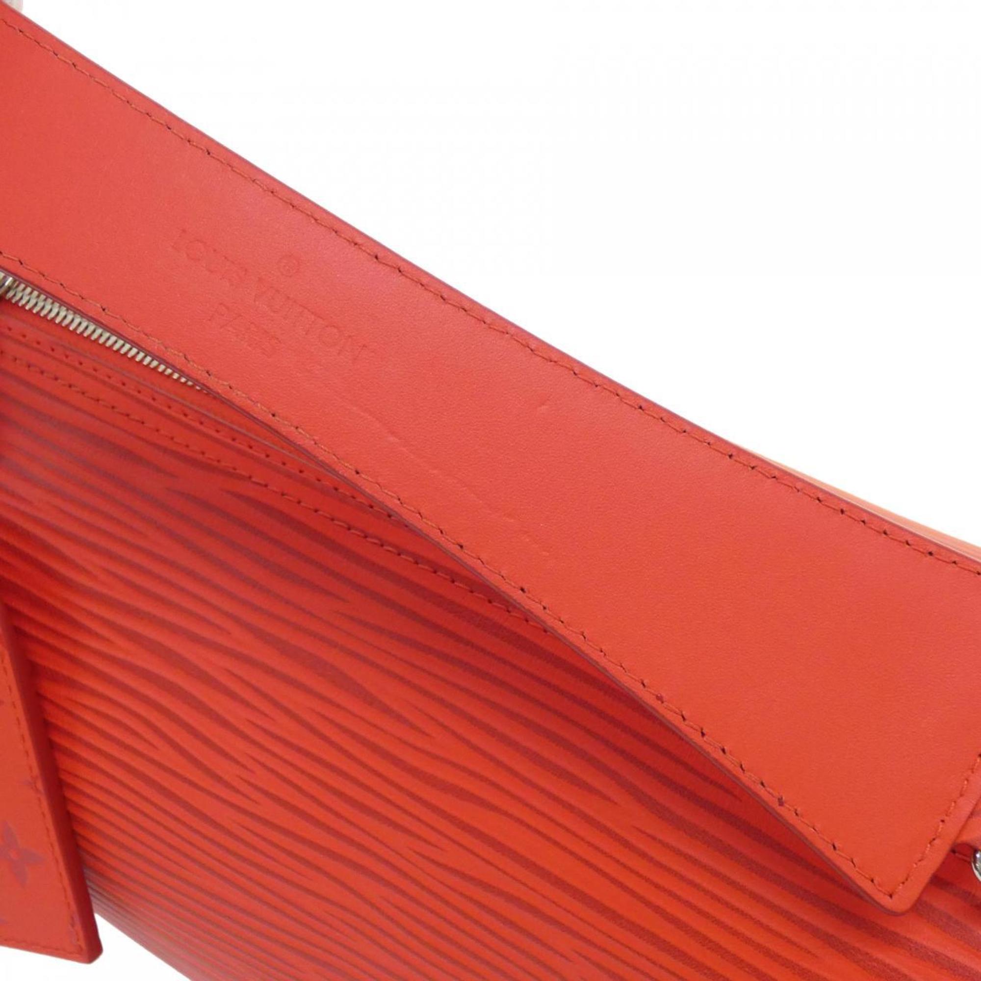 Louis Vuitton Epi Rouge Leather Shoulder Bag (Pre-Owned)