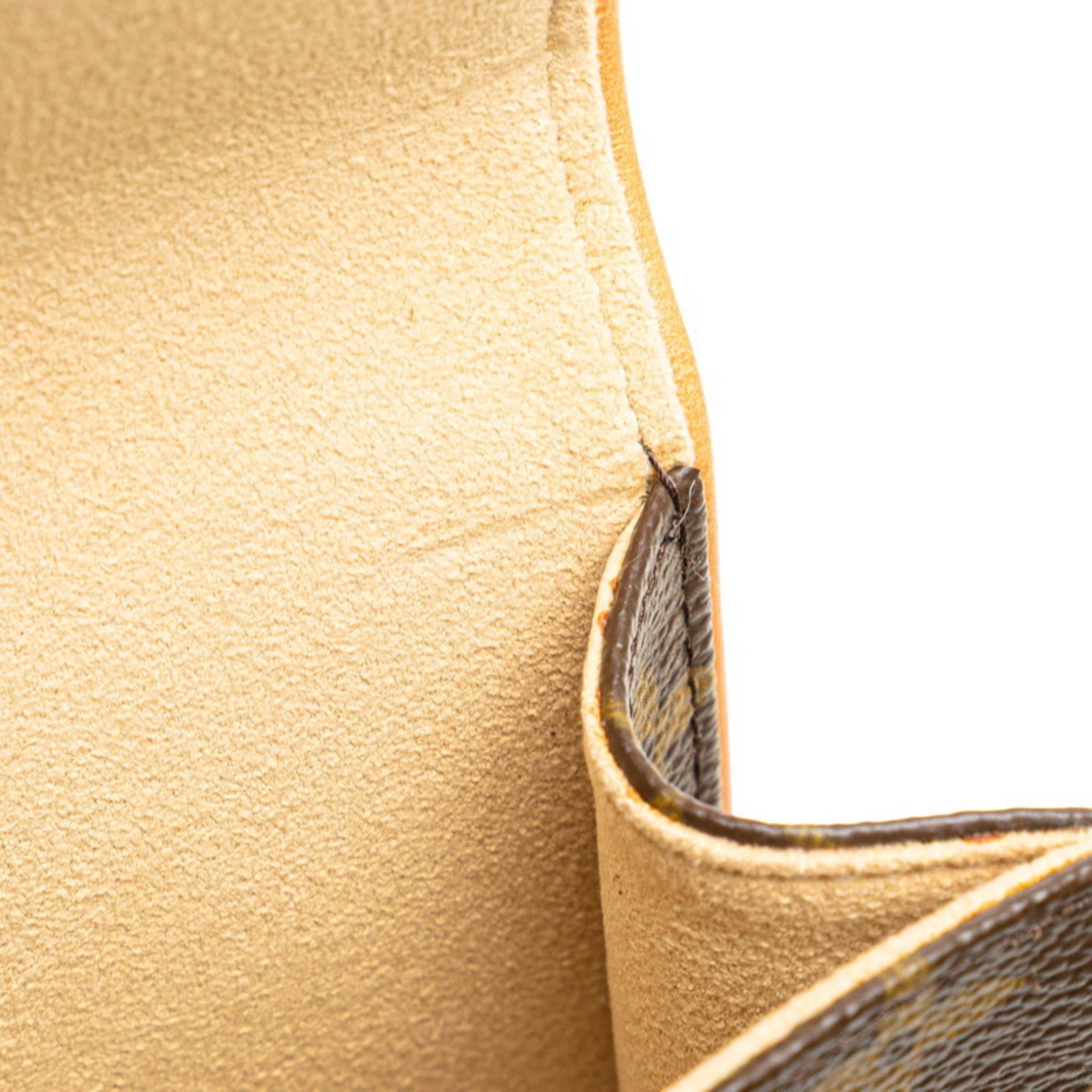 Louis Vuitton Brown Pvc Leather Fanny Pack Pochette (Pre-Owned)