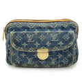 Louis Vuitton Blue Monogram Denim Fanny Pack Sling Bag (Pre-Owned)