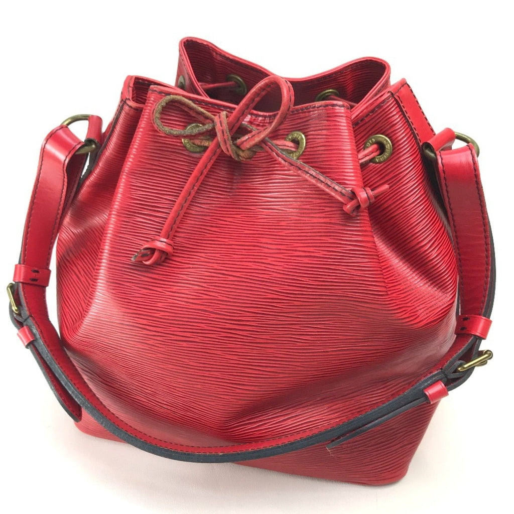 Louis Vuitton Castilian Red Red Color Epi Leather Shoulder Bag (Pre-Owned)