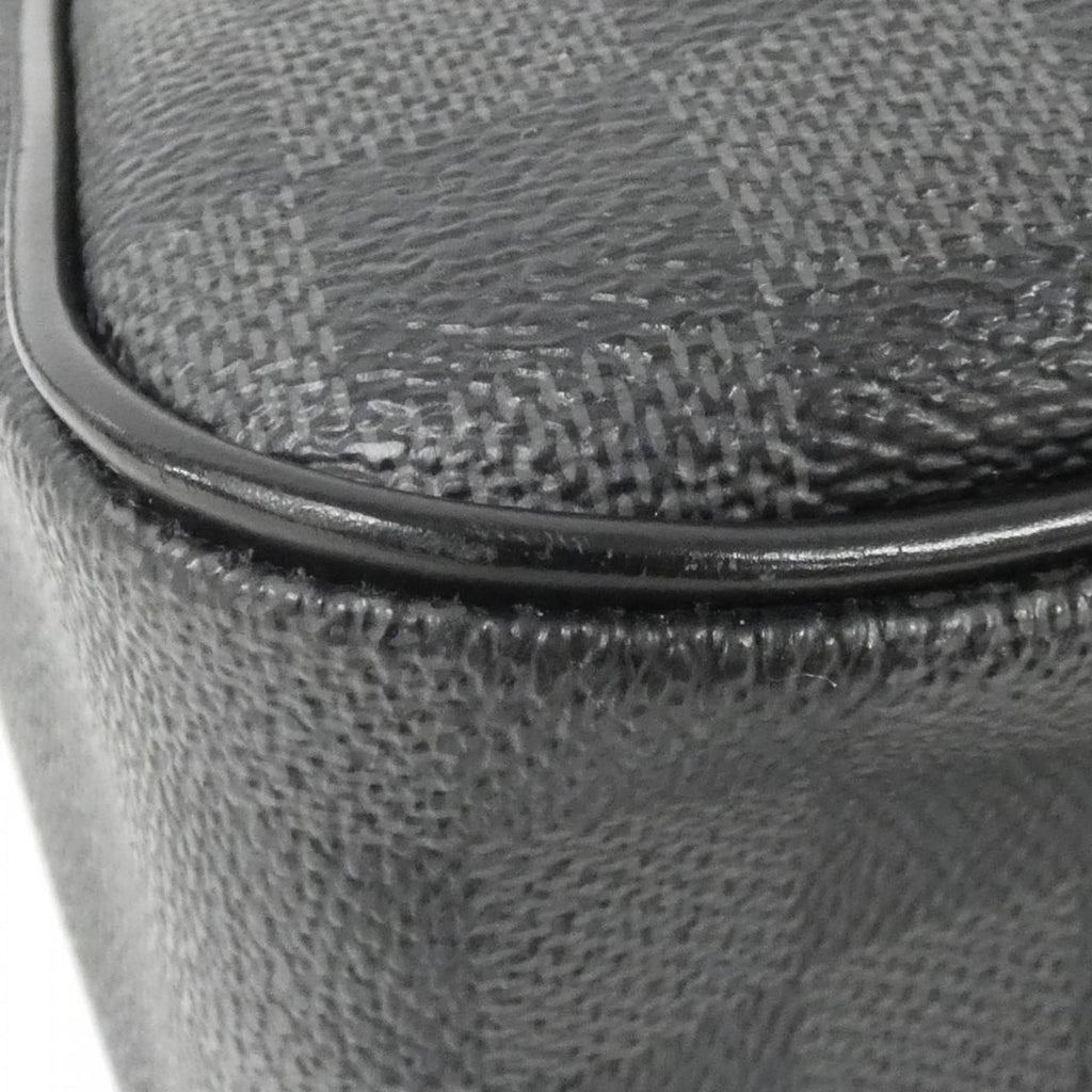 Louis Vuitton Graphite Coated Canvas Shoulder Bag (Pre-Owned)