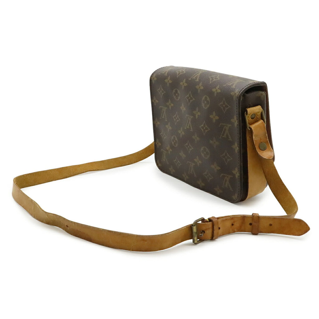 Louis Vuitton Brown Canvas Pochette Shoulder Bag (Pre-Owned)