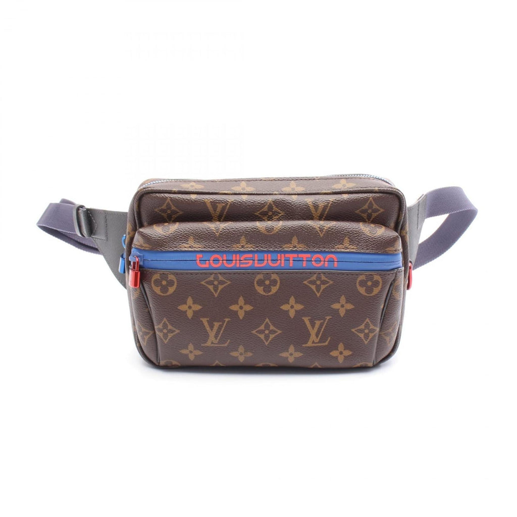 Louis Vuitton Brown Multi-Color Monogram Pvc Coated Canvas Leather Fanny Pack (Pre-Owned)
