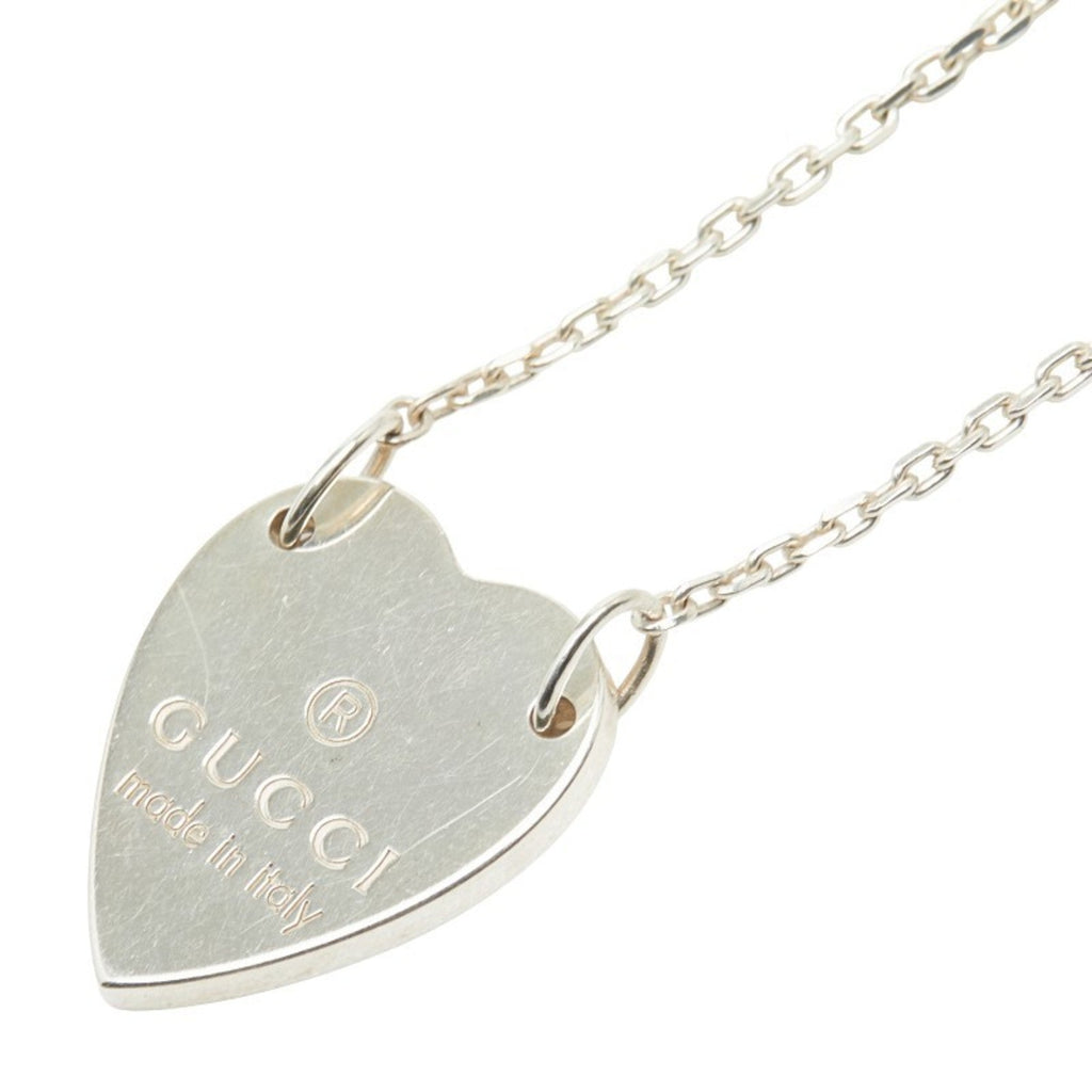 Trademark Heart Pendant Necklace Sterling Silver