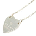 Trademark Heart Pendant Necklace Sterling Silver