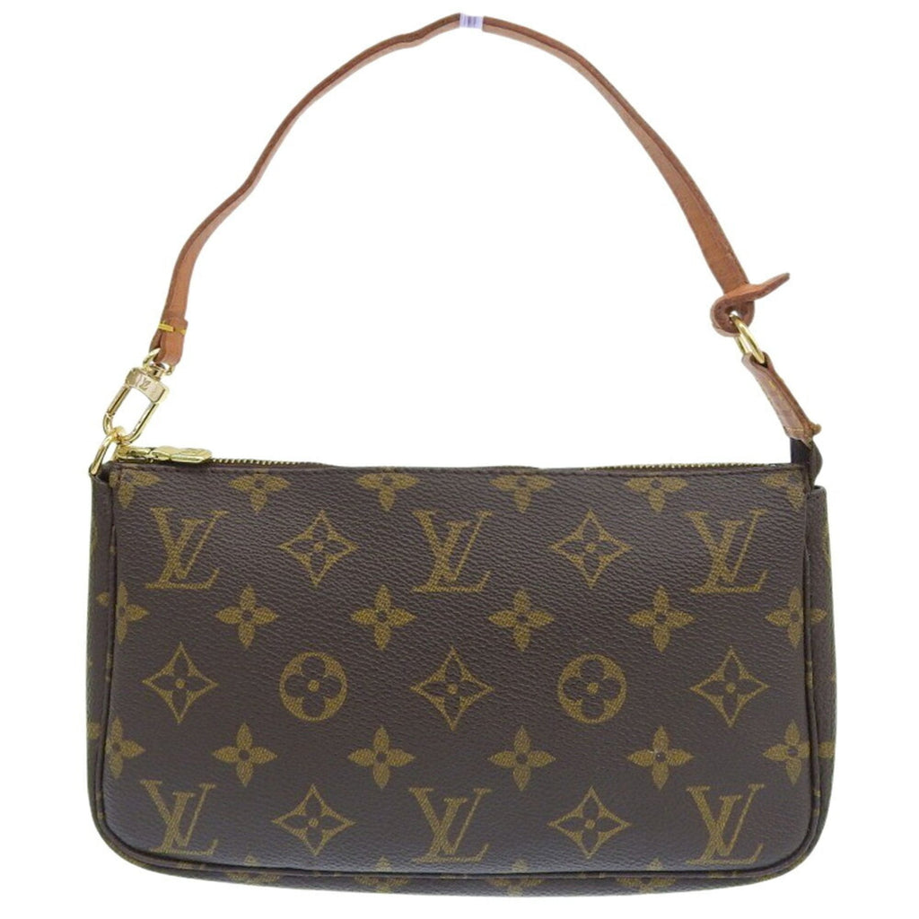 Louis Vuitton Monogram Monogram Pvc Leather Pochette Pouch (Pre-Owned)