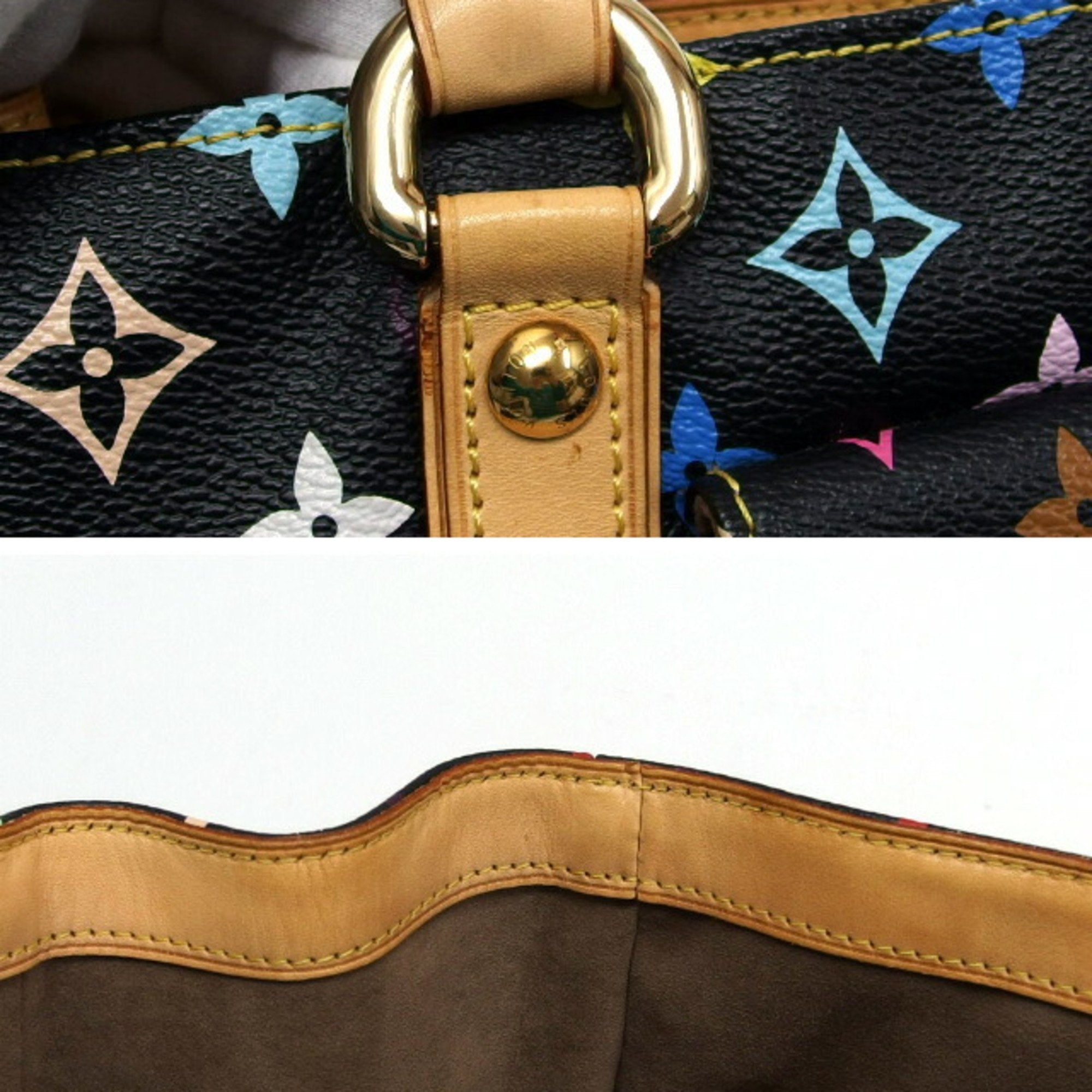 Louis Vuitton Monogram Multicolore Black Noir Monogram Multicolore Handbag Shoulder Bag Tote Bag (Pre-Owned)
