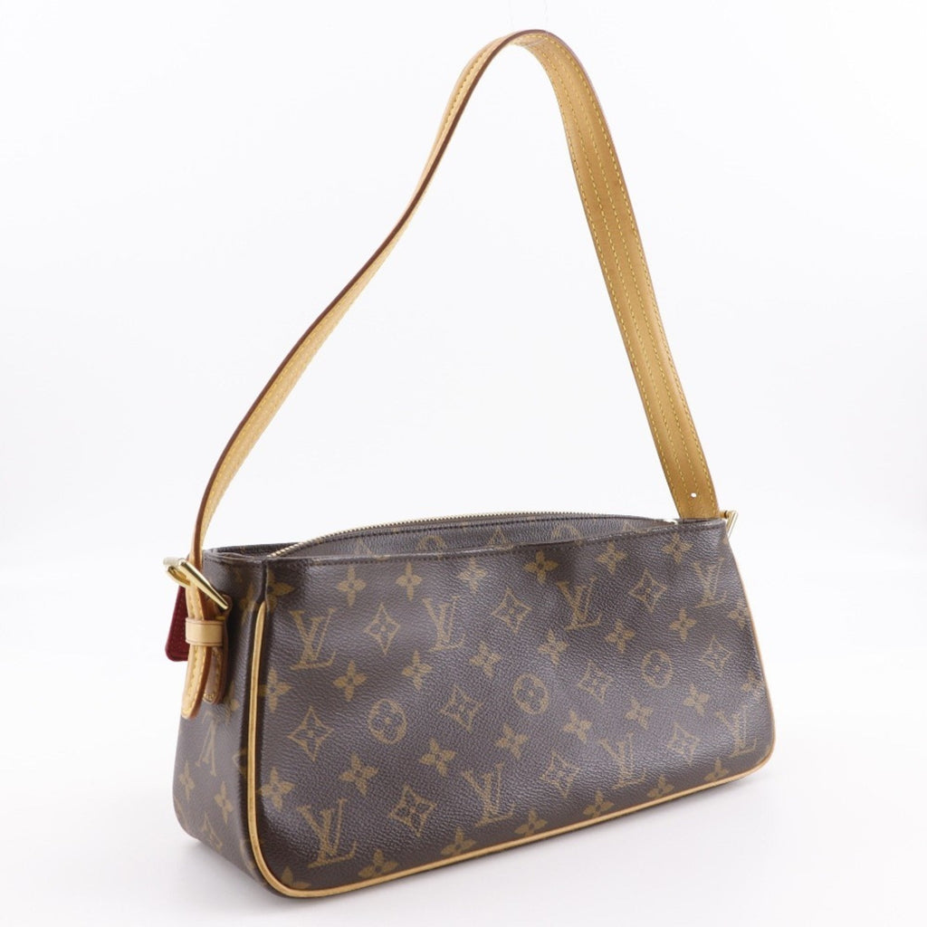 Louis Vuitton Brown Monogram Canvas Shoulder Bag (Pre-Owned)