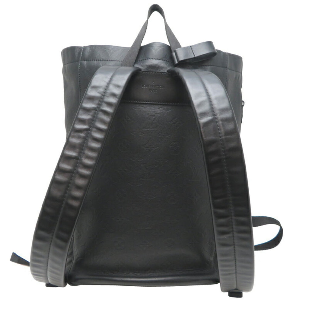 Louis Vuitton Monogram Shadow Black Noir Monogram Shadow Backpack (Pre-Owned)