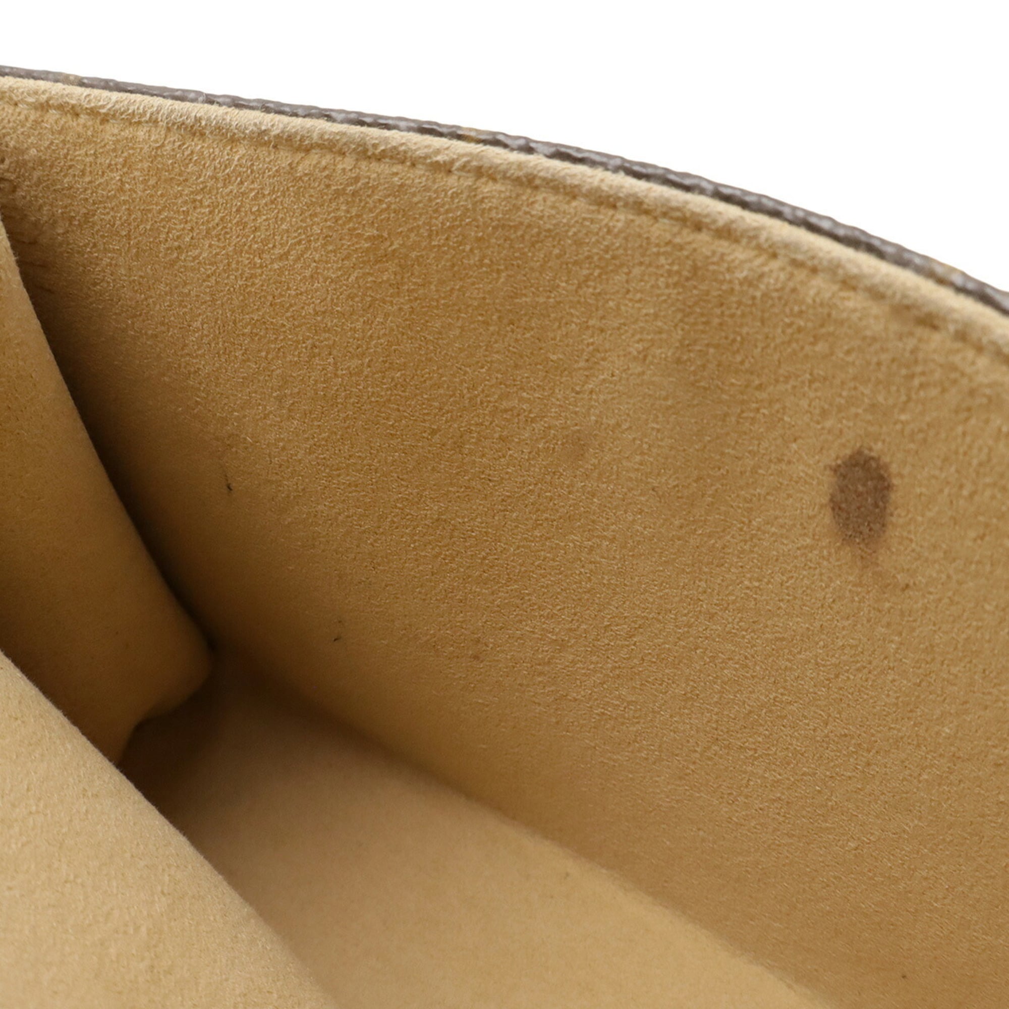Louis Vuitton Brown Monogram White Monogram Clutch Bag Pochette Pouch (Pre-Owned)