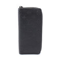 Louis Vuitton Black Monogram Shadow Leather Long Wallet (Bi-Fold) (Pre-Owned)
