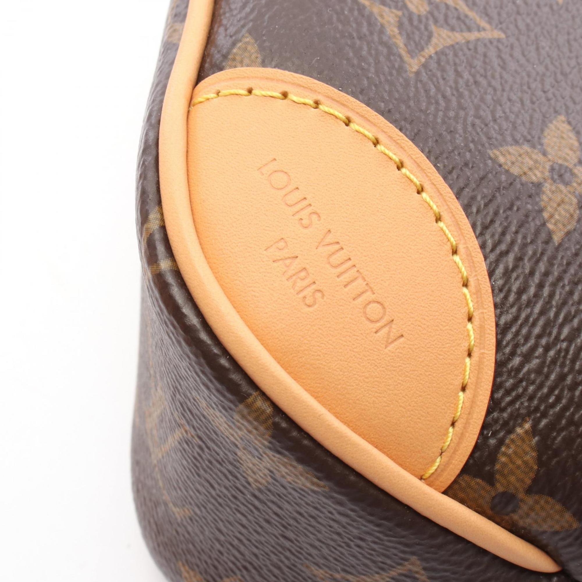 Louis Vuitton Brown Coated Canvas Monogram Pvc Leather Handbag (Pre-Owned)