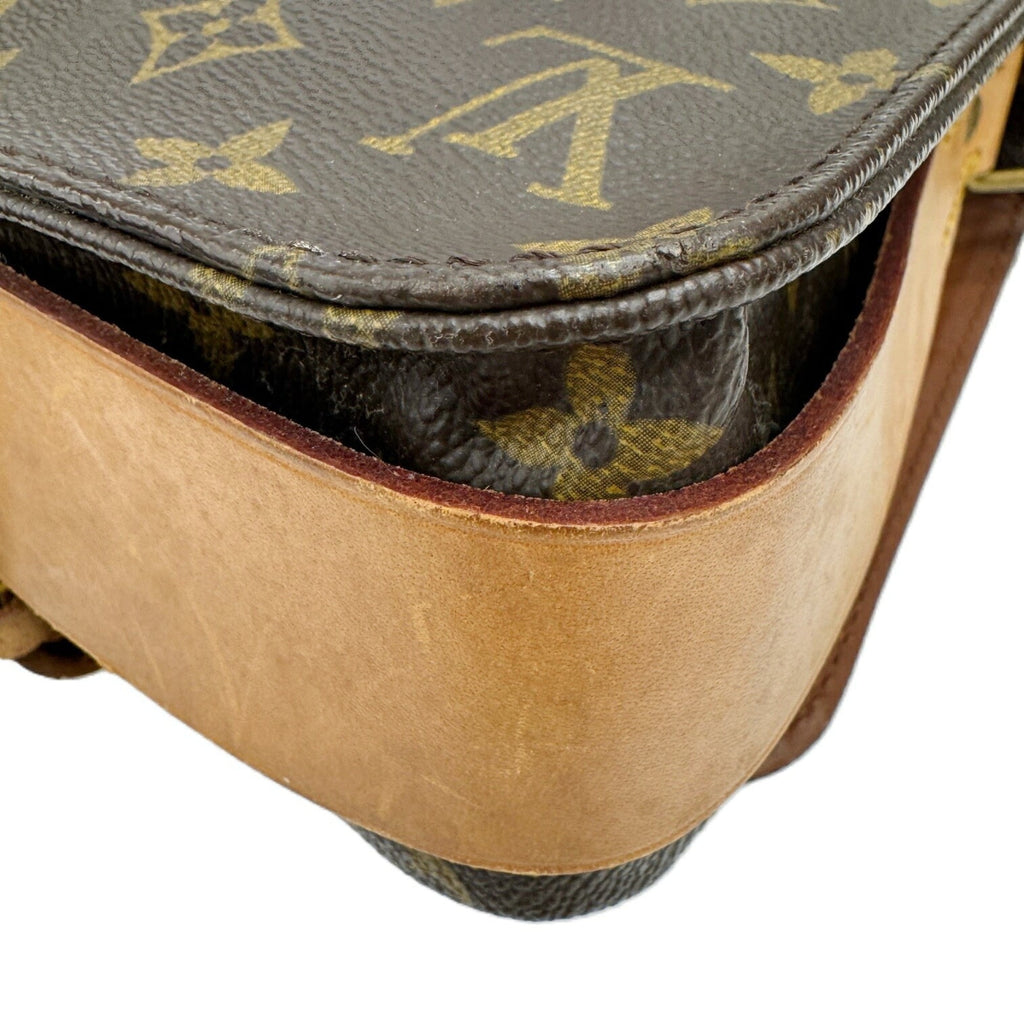 Louis Vuitton Brown Monogram Shoulder Bag (Pre-Owned)
