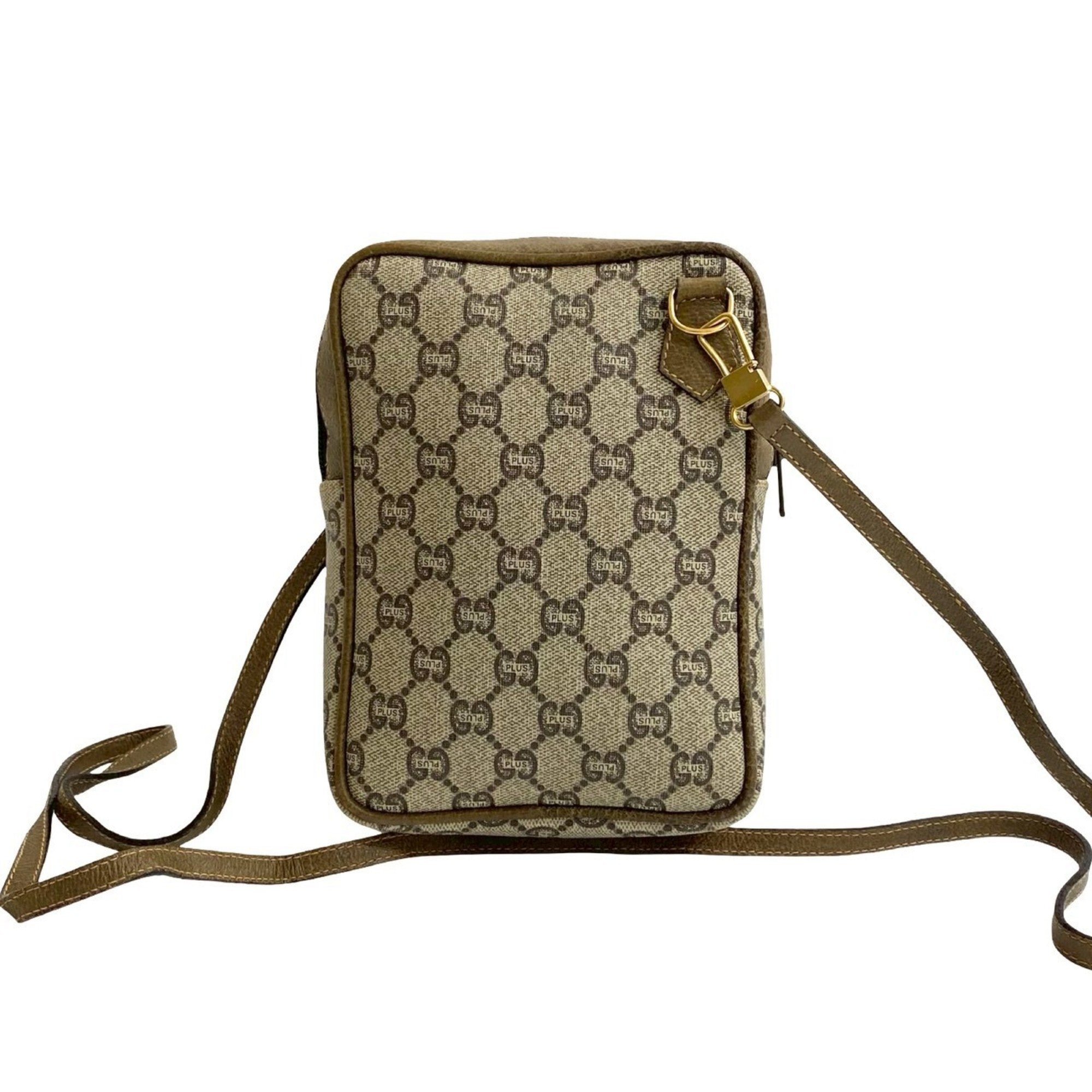 Neo Vintage Top Handle Crossbody Bag GG Coated Canvas Mini