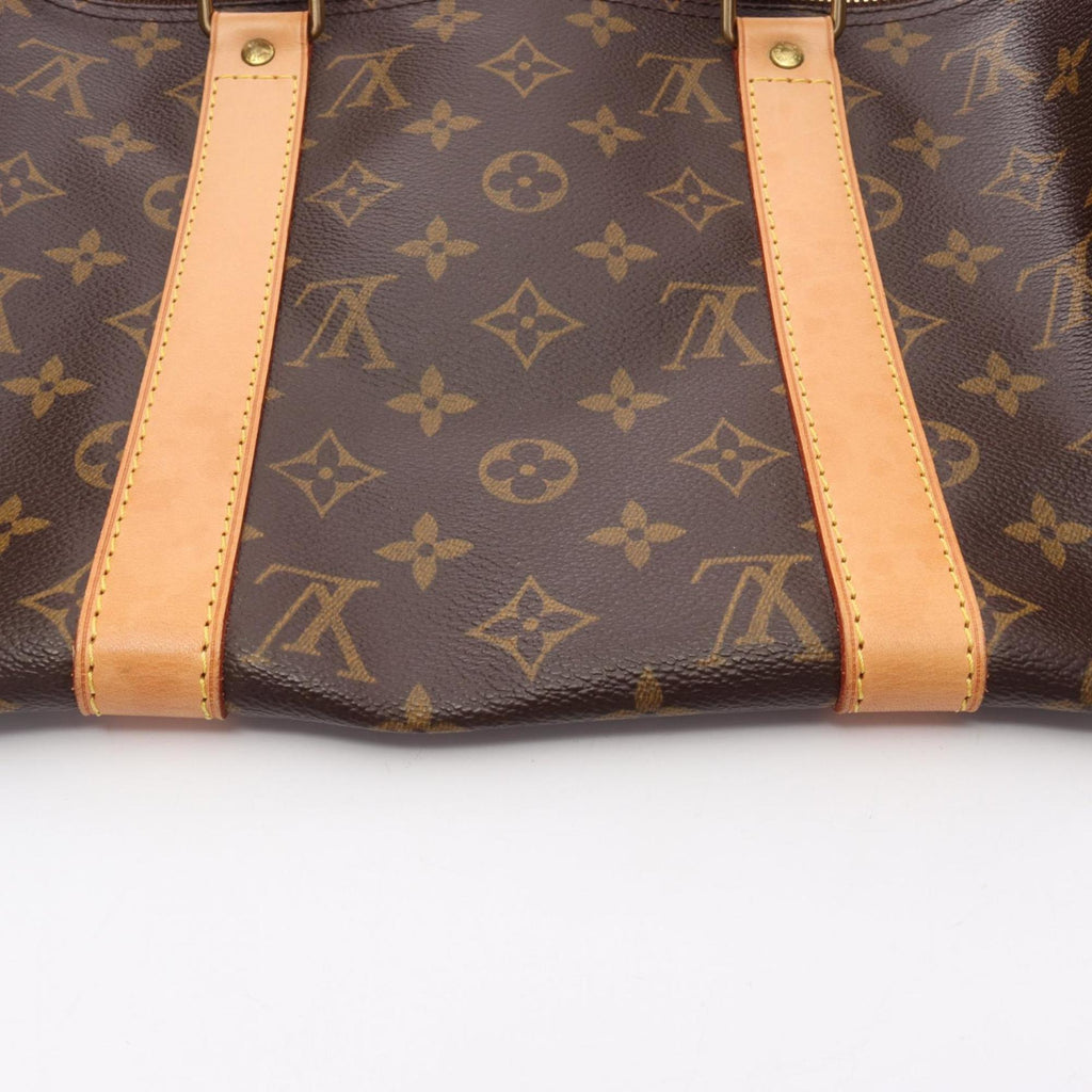 Louis Vuitton Brown Coated Canvas Pvc Monogram Leather Boston Bag (Pre-Owned)