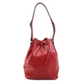Louis Vuitton Castilian Red Epi Leather Shoulder Bag (Pre-Owned)