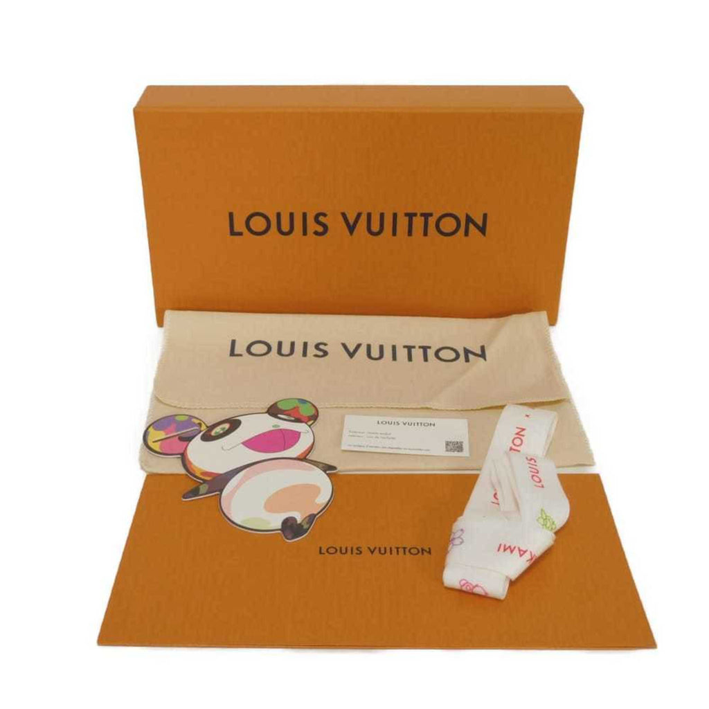 Louis Vuitton Monogram Multi-Color Pink White Monogram Multicolore Canvas Leather Long Wallet (Bi-Fold) (Pre-Owned)