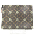 Louis Vuitton Brown Monogram Clutch Bag Pochette (Pre-Owned)