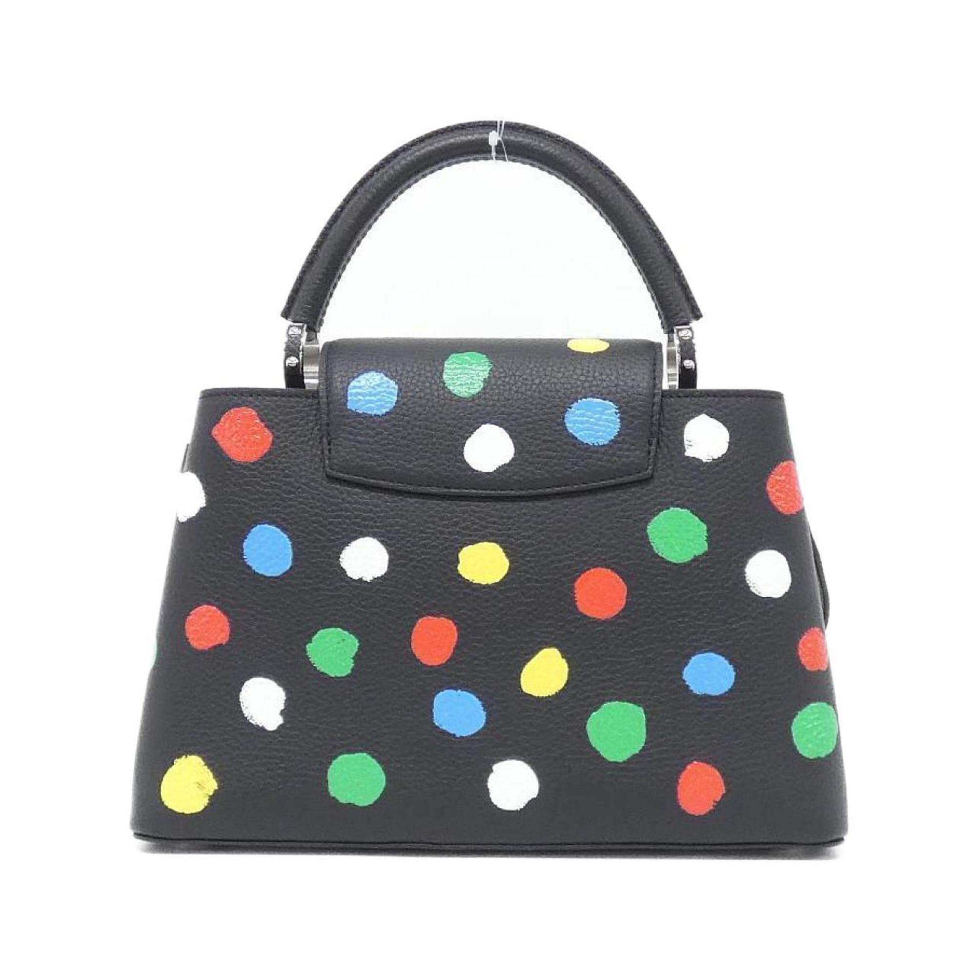 Louis Vuitton Black Multi-Color Leather Handbag (Pre-Owned)