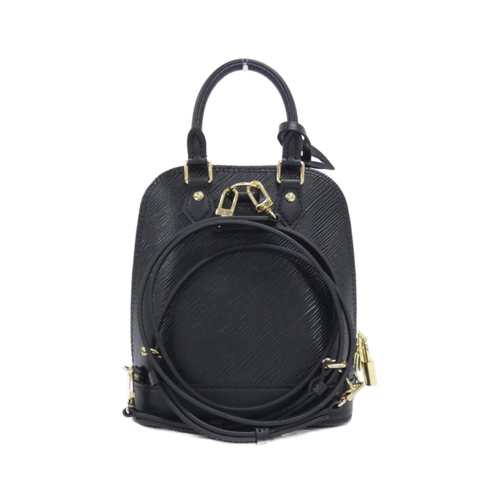 Louis Vuitton Black Leather Backpack (Pre-Owned)