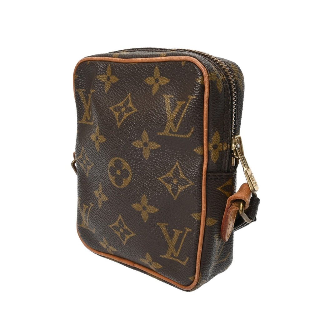 Louis Vuitton Brown Canvas Monogram Shoulder Bag (Pre-Owned)