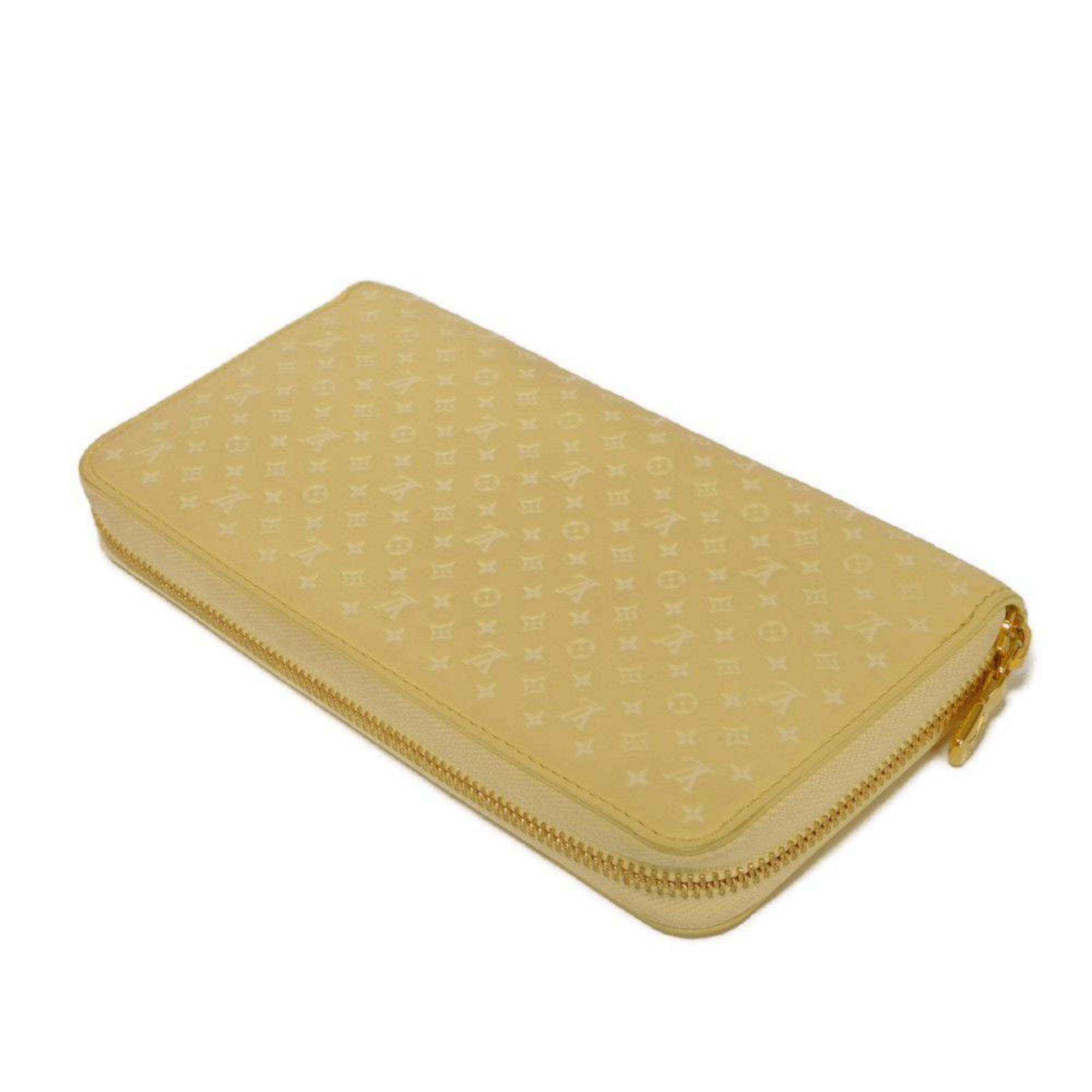 Louis Vuitton Monogram Jaune Yellow Leather Coin Purse/Coin Case (Pre-Owned)