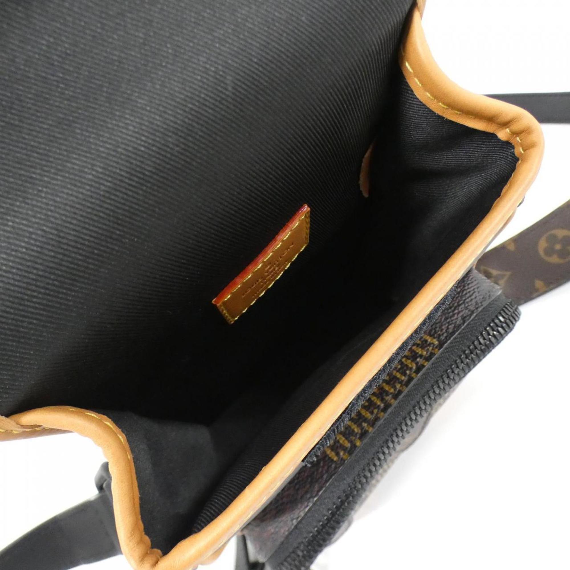 Louis Vuitton Ebene Coated Canvas Shoulder Bag (Pre-Owned)