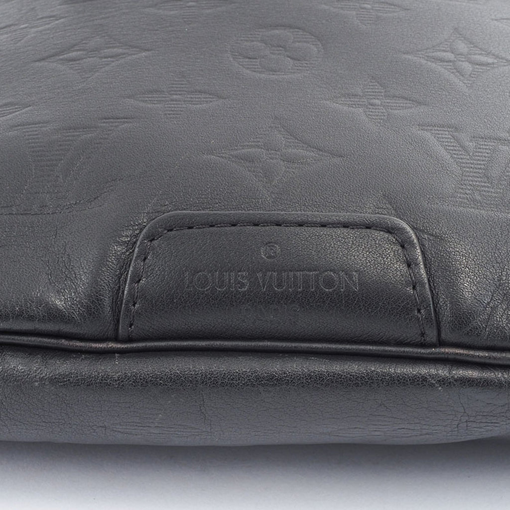 Louis Vuitton Monogram Shadow Black Monogram Shadow Sling Bag (Pre-Owned)