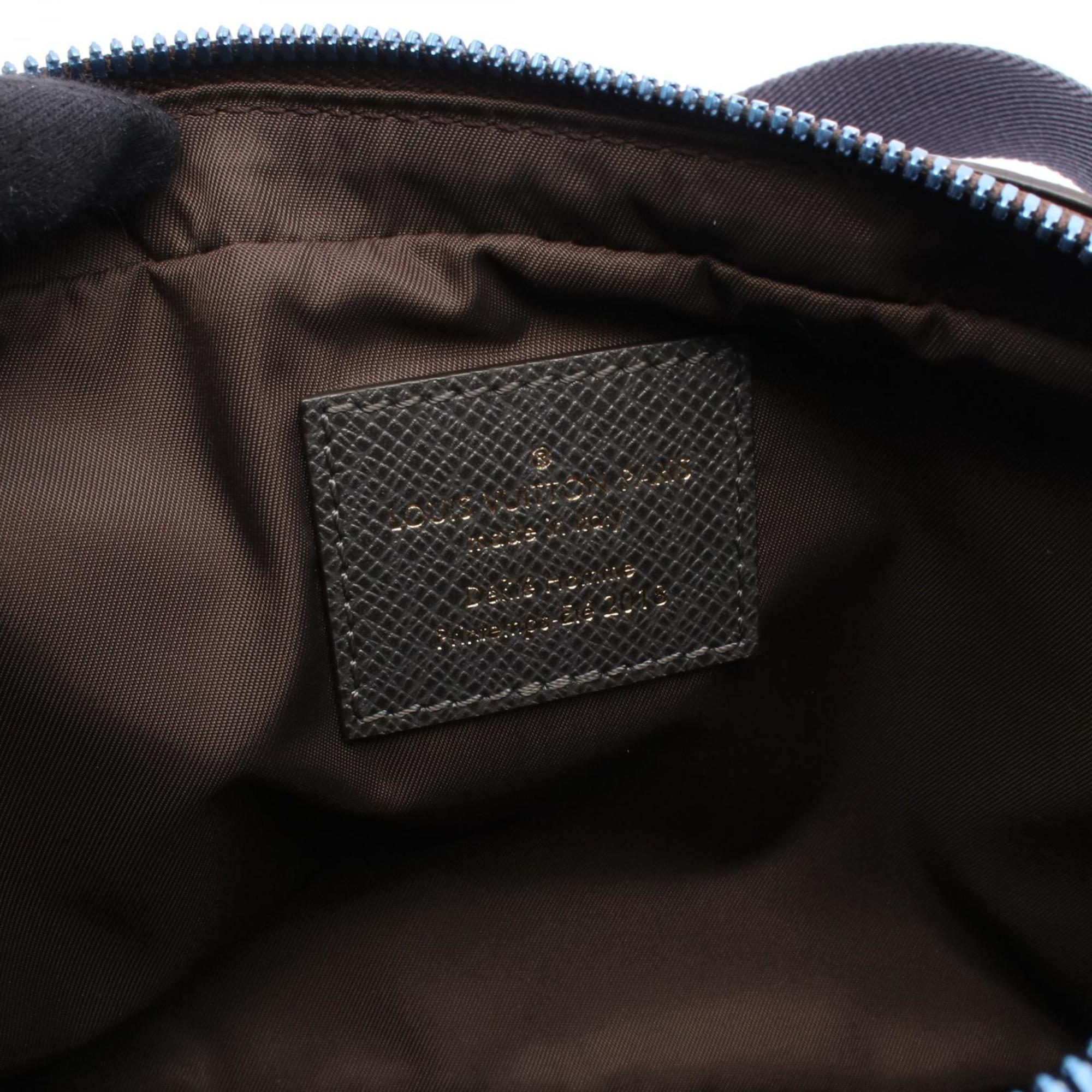 Louis Vuitton Brown Multi-Color Monogram Pvc Coated Canvas Leather Fanny Pack (Pre-Owned)