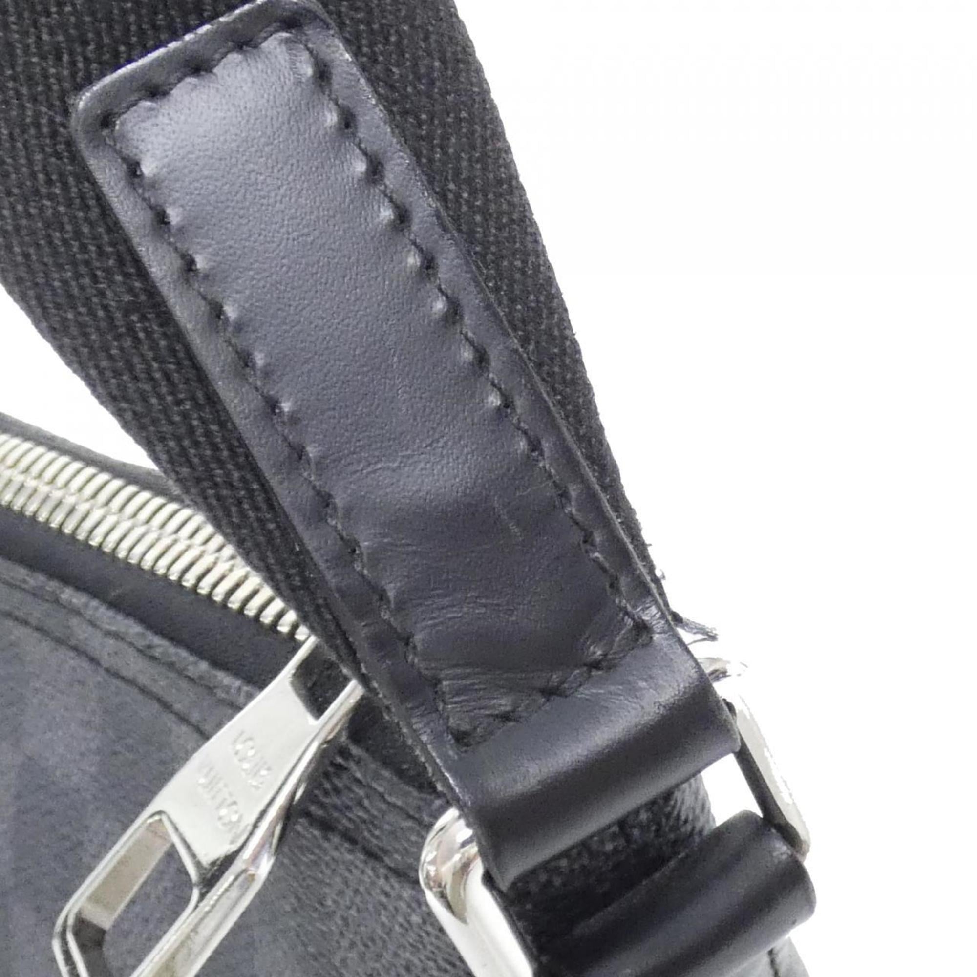 Louis Vuitton Graphite Coated Canvas Shoulder Bag (Pre-Owned)