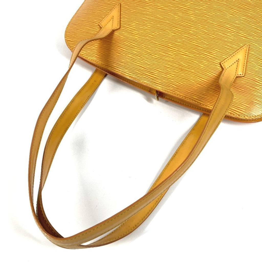 Louis Vuitton Epi Yellow Epi Leather Shoulder Bag Tote Bag (Pre-Owned)