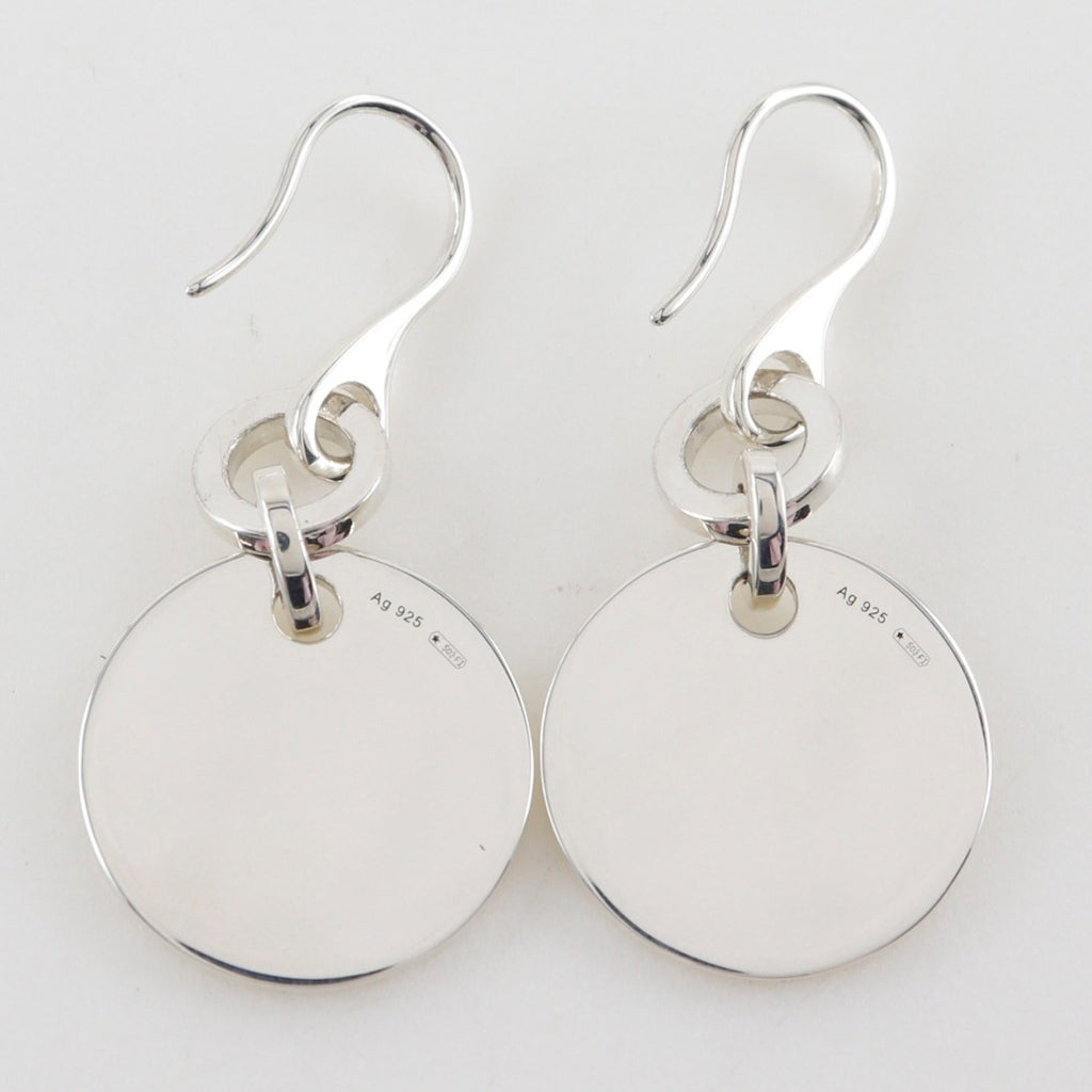 Earrings Logo Sterling Silver