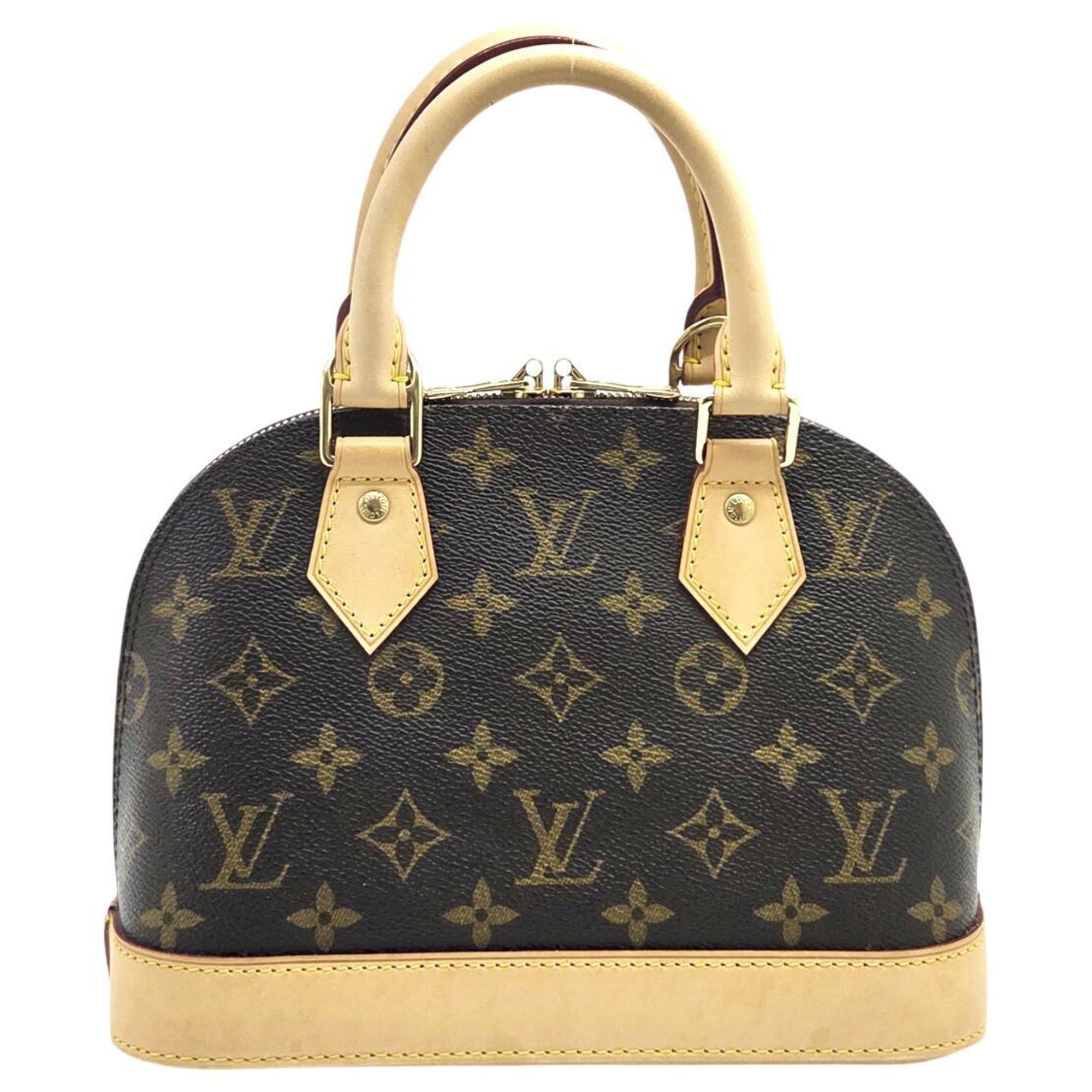 Louis Vuitton Brown Monogram Handbag Shoulder Bag (Pre-Owned)