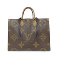 Louis Vuitton Marron Coated Canvas Handbag (Pre-Owned)