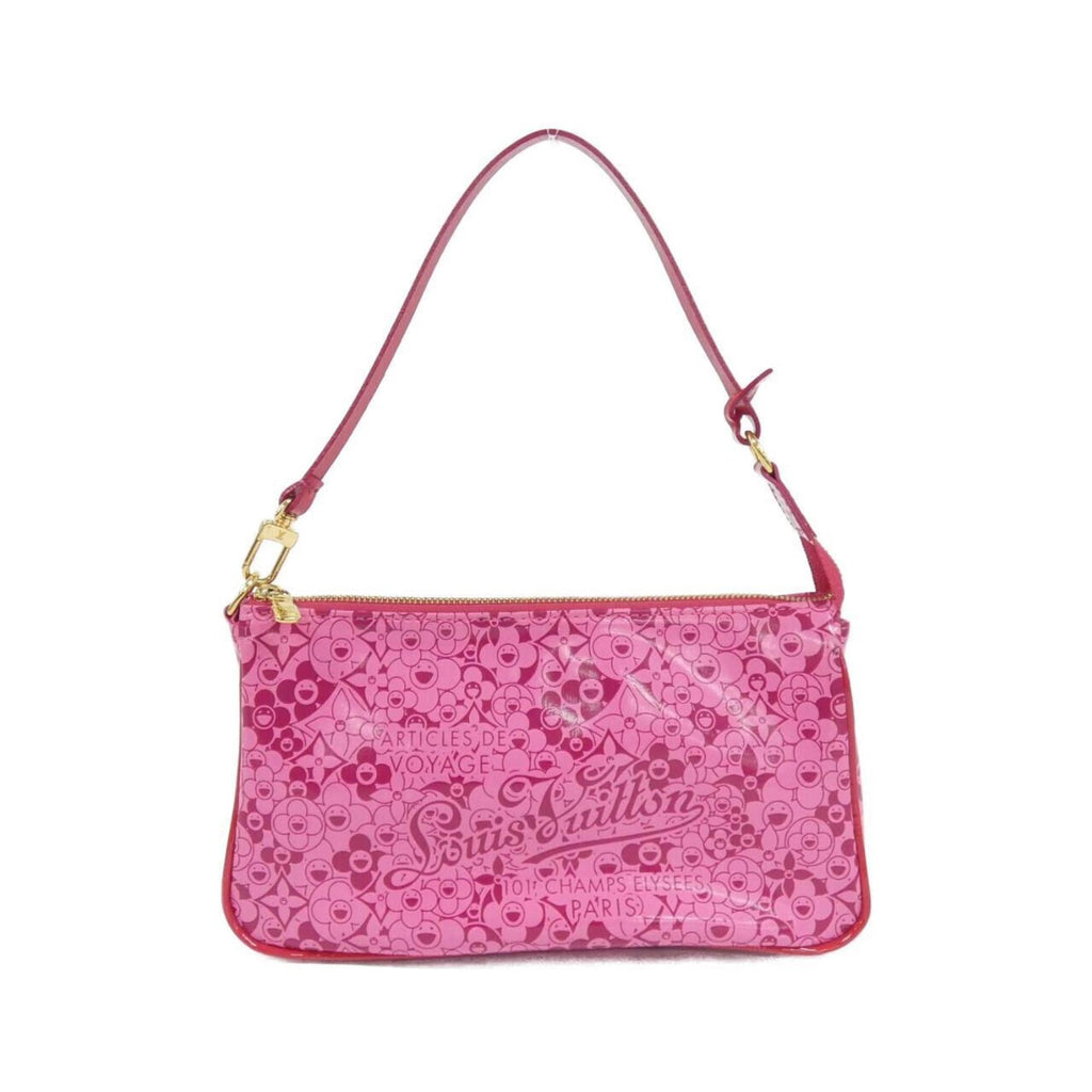 Louis Vuitton Rose Pvc Pochette Pouch (Pre-Owned)