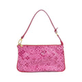 Louis Vuitton Rose Pvc Pochette Pouch (Pre-Owned)