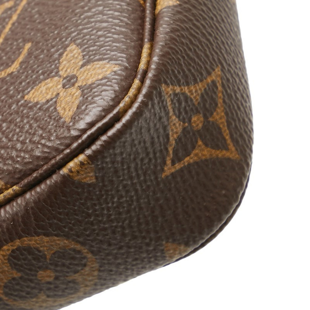 Louis Vuitton Monogram Brown Pvc Leather Pochette (Pre-Owned)