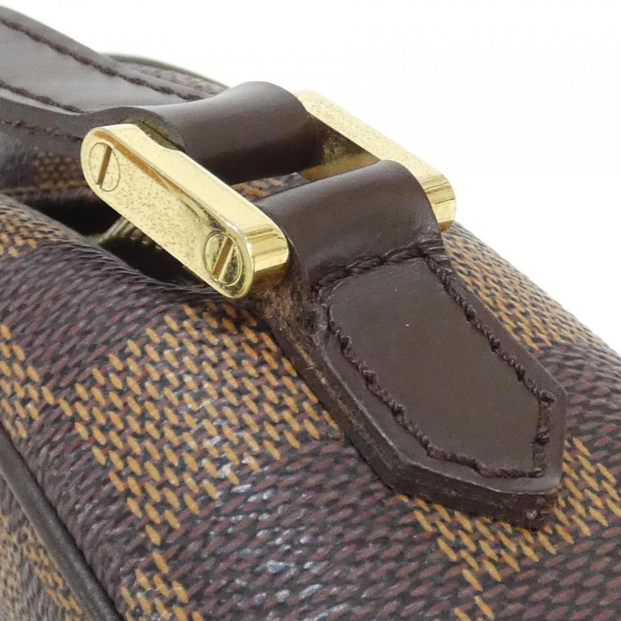 Louis Vuitton Ebene Coated Canvas Shoulder Bag (Pre-Owned)