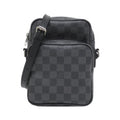 Louis Vuitton Graphite Coated Canvas Shoulder Bag (Pre-Owned)
