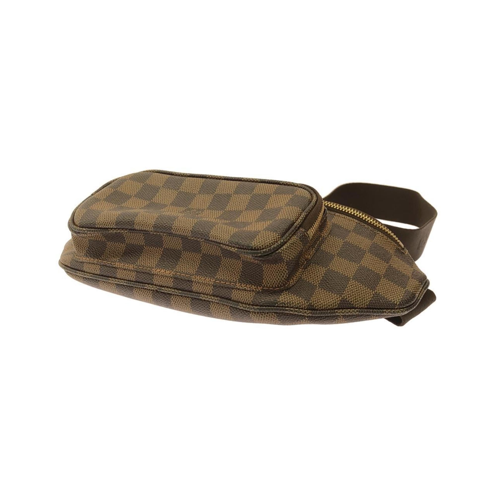 Louis Vuitton Ebene Coated Canvas Shoulder Bag (Pre-Owned)