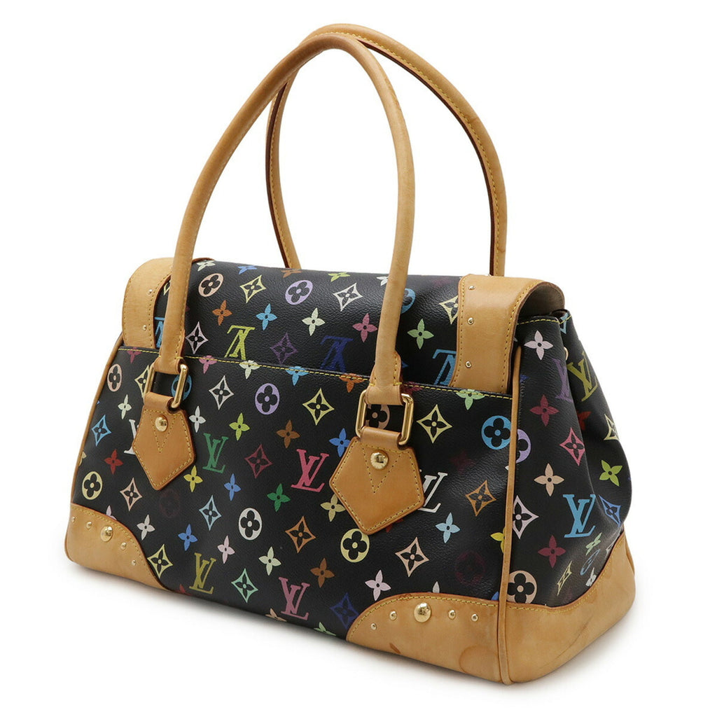 Louis Vuitton Black Multi-Color Noir Monogram Multicolore Shoulder Bag (Pre-Owned)