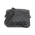 Louis Vuitton Black Coated Canvas Shoulder Bag (Pre-Owned)